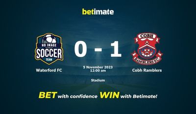 Soi kèo Waterford FC vs Cobh Ramblers, tỷ lệ cá cược 04/11/2023