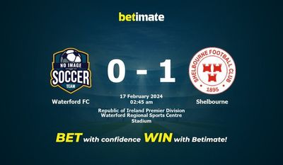 Soi kèo Waterford FC vs Shelbourne, tỷ lệ và tip cá cược 16/02/2024