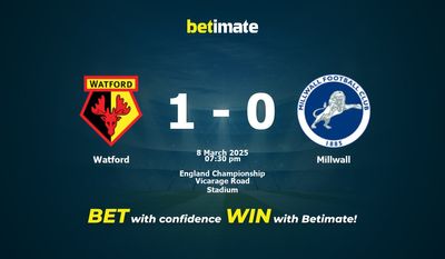 Dự đoán Watford vs Millwall, Tỷ lệ cược & Mẹo cá cược 03/08/2025