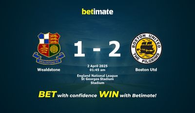 Dự đoán, Tỷ lệ cược & Mẹo cá cược Wealdstone vs Boston Utd 04/01/2025