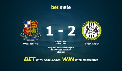 Dự đoán Wealdstone vs Forest Green, Tỷ lệ cược & Mẹo cá cược 04/05/2025