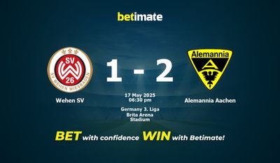 Soi kèo Wehen SV vs Alemannia Aachen, tỷ lệ và tip cá cược 17/05/2025