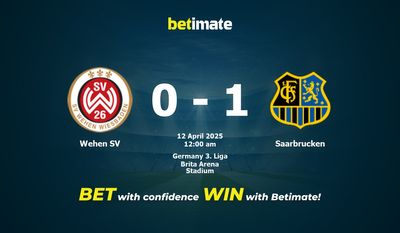 Soi kèo Wehen SV vs Saarbrücken, tỷ lệ và tip cá cược 11/04/2025