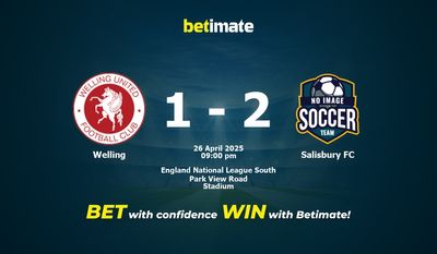 Dự đoán Welling vs Salisbury FC, Tỷ lệ cược & Mẹo cá cược 26/04/2025