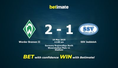 Dự đoán, Tỷ lệ cược & Mẹo cá cược Werder Bremen II vs SSV Jeddeloh 05/09/2025