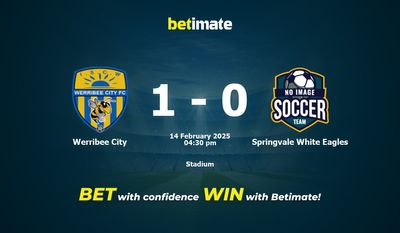 Dự đoán, Tỷ lệ cược & Mẹo cá cược Werribee City vs Springvale White Eagles 02/14/2025