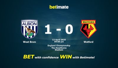 Dự đoán West Brom vs Watford, Tỷ lệ cược & Mẹo cá cược 04/12/2025