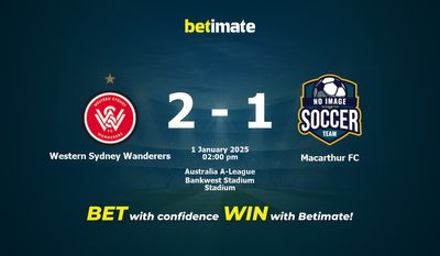 Dự đoán, Tỷ lệ cược & Mẹo cá cược Western Sydney Wanderers vs Macarthur FC 01/01/2025