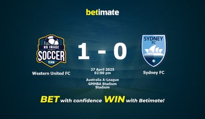 Dự đoán Western United FC vs Sydney FC, Tỷ lệ cược & Mẹo cá cược 27/04/2025