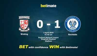 Dự đoán Woking vs Rochdale, Tỷ lệ cược & Mẹo cá cược 04/01/2025