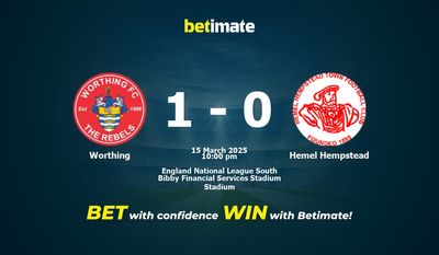 Dự đoán Worthing vs Hemel Hempstead, Tỷ lệ cược & Mẹo cá cược 03/15/2025