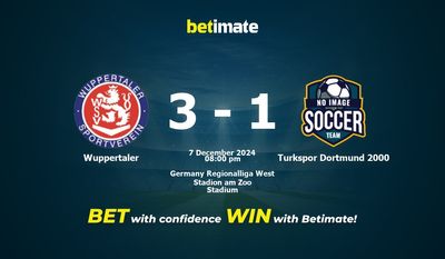 Dự đoán Wuppertaler vs Turkspor Dortmund 2000, tỷ lệ và tip cá cược 07/12/2024