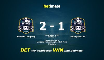 Dự đoán Yanbian Longding vs Quảng Châu FC, Tỷ lệ & Mẹo cá cược 22/10/2023