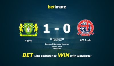 Dự đoán Yeovil vs AFC Fylde, Tỷ lệ cược & Mẹo cá cược 29/03/2025