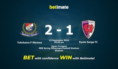Soi kèo Yokohama F-Marinos vs Kyoto Sanga FC, tỷ lệ và tip cá cược 13/09/2024