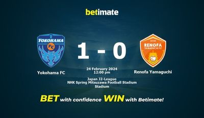 Soi kèo Yokohama FC vs Renofa Yamaguchi, tỷ lệ và tip cá cược 24/02/2024