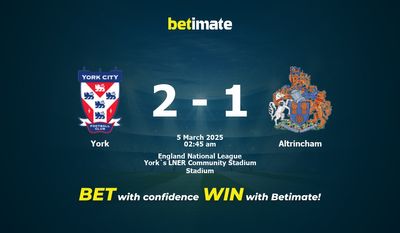 Dự đoán York vs Altrincham, Tỷ lệ cược & Mẹo cá cược 03/04/2025