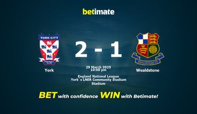 Dự đoán York vs Wealdstone, Tỷ lệ cược & Mẹo cá cược 29/03/2025