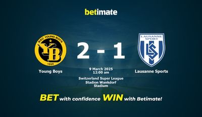 Dự đoán thể thao Young Boys vs Lausanne, Tỷ lệ cược & Mẹo cá cược 03/08/2025