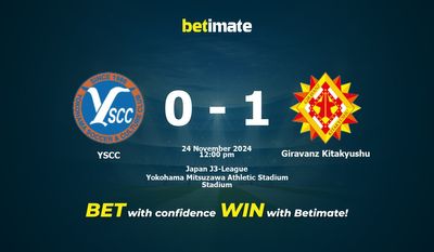 Dự đoán YSCC vs Giravanz Kitakyushu, Tỷ lệ cược & Mẹo cá cược 24/11/2024