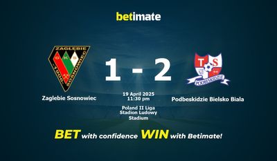 Soi kèo Zaglebie Sosnowiec vs Podbeskidzie Bielsko Biala Dự đoán, tỷ lệ và tip cá cược 19/04/2025