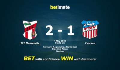 Dự đoán ZFC Meuselwitz vs Zwickau, Tỷ lệ cược & Mẹo cá cược 05/04/2025