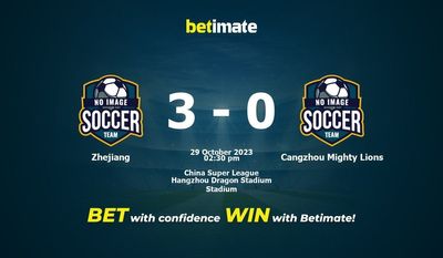 Chiết Giang vs Cangzhou Mighty Lions Dự đoán, Tỷ lệ & Mẹo cá cược 29/10/2023