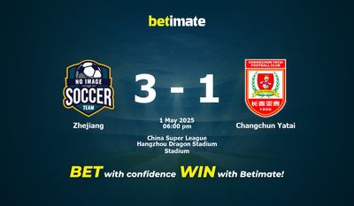 Soi kèo Chiết Giang vs Trường Xuân Yatai, tỷ lệ và tip cá cược 01/05/2025