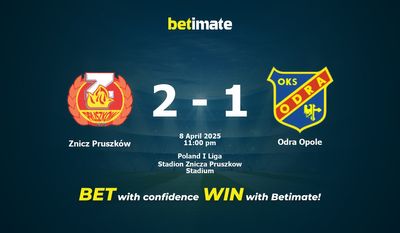 Soi kèo Znicz Pruszków vs Odra Opole, tỷ lệ cá cược 08/04/2025