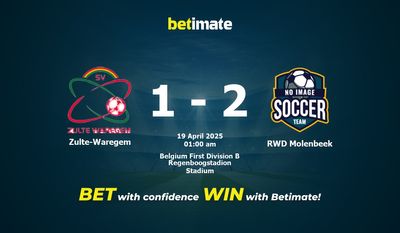 Soi kèo Zulte-Waregem vs RWD Molenbeek, Tỷ lệ & Mẹo cá cược 18/04/2025