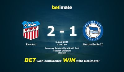 Dự đoán Zwickau vs Hertha Berlin II, Tỷ lệ cược & Mẹo cá cược 04/04/2025